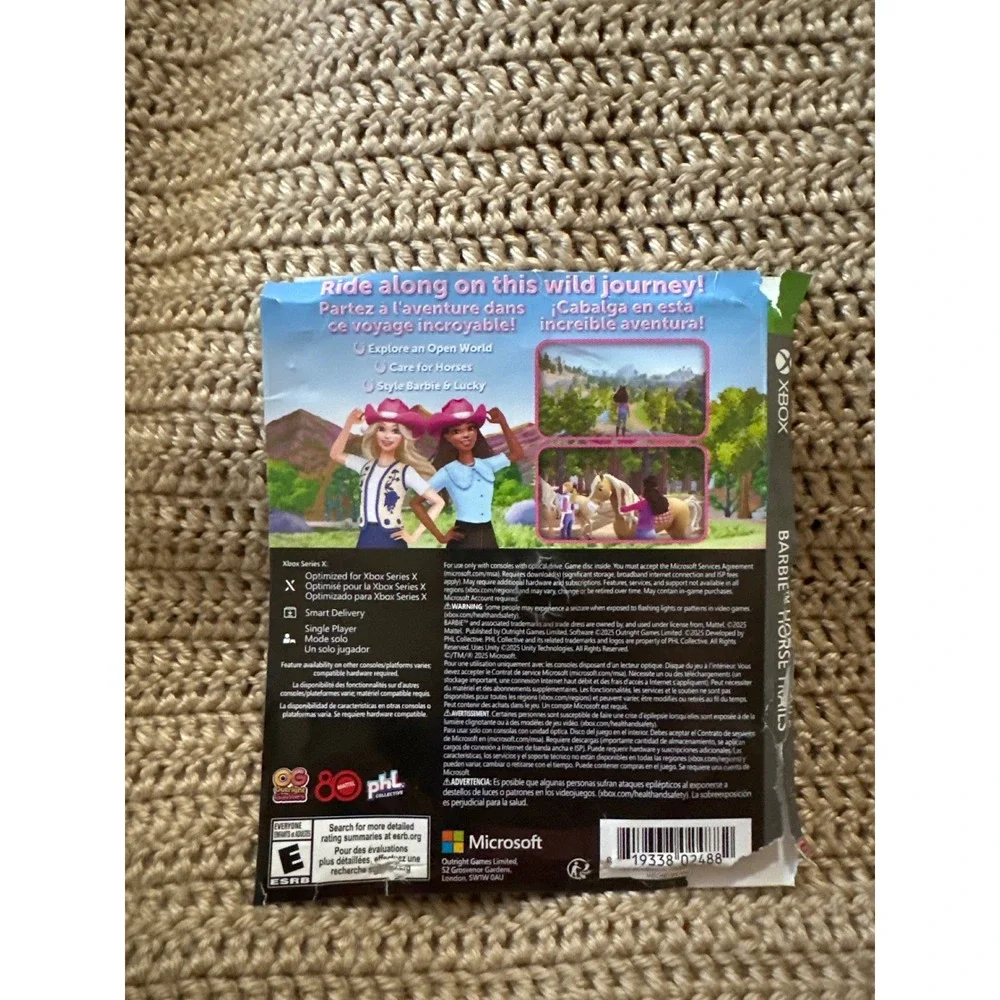 Barbie Horse Trails Xbox Series X Xbox One 2025 Outright Games
